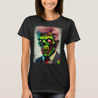 T-shirt Élection du chef zombie