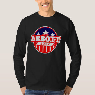 T-shirt Élection du gouverneur du Texas Greg Abbott 2022 R