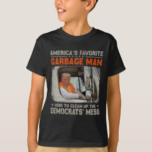 T-shirt Élection Trump 2024 Trump Garbage Man Vote Trump P