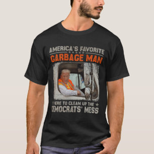 T-shirt Élection Trump 2025 Trump Ordures Homme Vote Trump