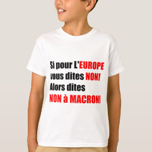 T-shirt Élections présidentielles en France 2017 - KidsTee
