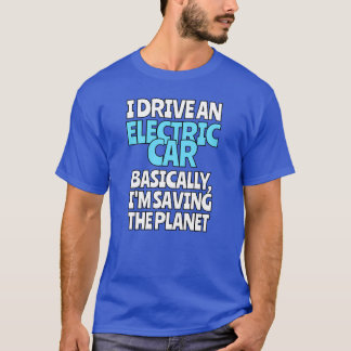 T-shirt Electric Car vintage