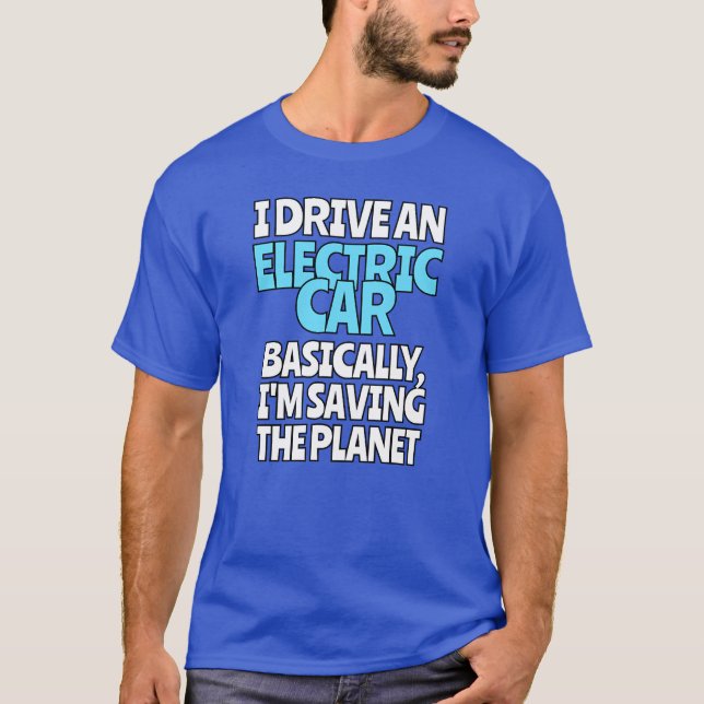 T-shirt Electric Car vintage