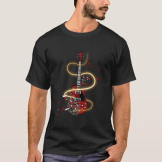 T-shirt Electric Guitar Guitarist