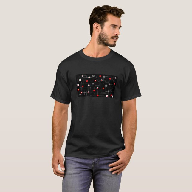 T-shirt electric life (Devant entier)