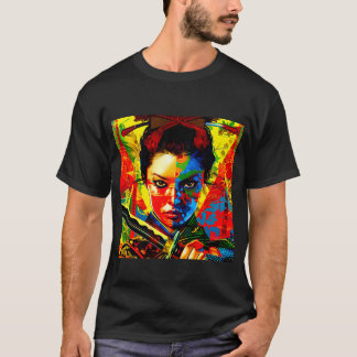 T-shirt Electric Samurai - Conception 1