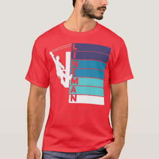 T-shirt Electricien de ligne supérieure Electro-électrique
