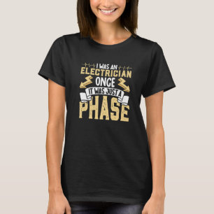 T-shirt Electricien Ingénieur électrique Lineman Électriqu