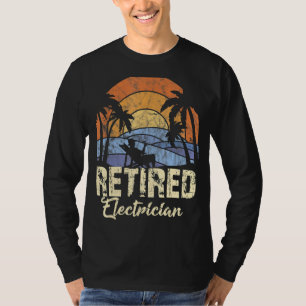 T-shirt Électricien retraité