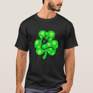 T-shirt Electricien Shamrock rétro St. Patrick Day Irish C