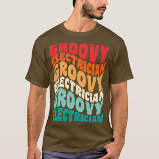T-shirt Electricien Vintage Retro 60s les années 70 80s Vi