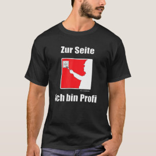 T-shirt Electriciens Zum Seitich Bin Profi Langue Allemand