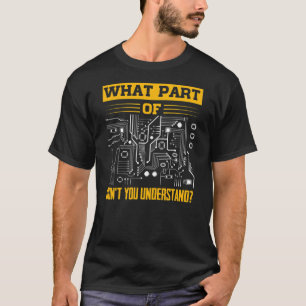 T-shirt Électrique, quelle partie de ne pas comprendre