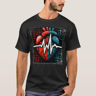 T-shirt Électrocardiogramme cardiaque