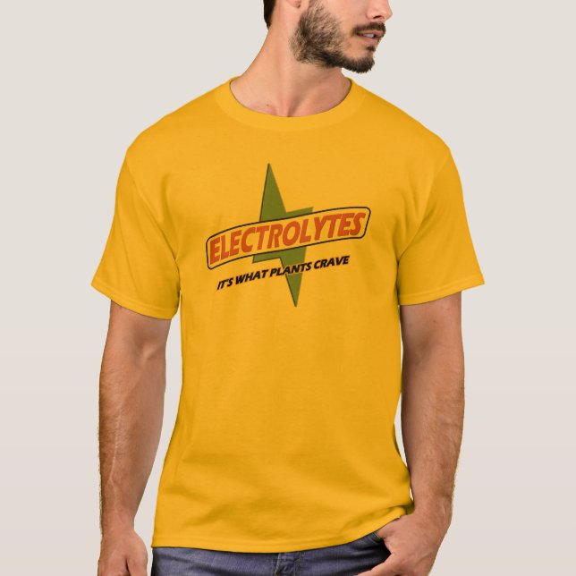 T-shirt Électrolytes ! (Devant)