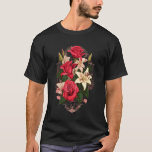 T-shirt Élégance classique : Bouquet fleuri Tee