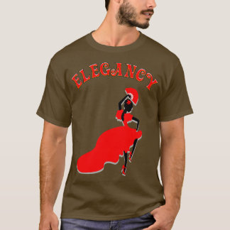 T-shirt élégance dans la danse