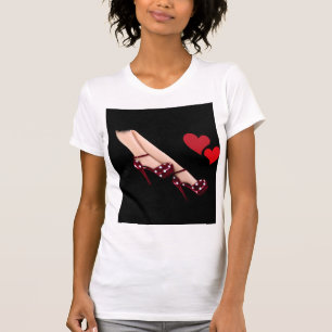 T-shirt "Élégance des talons hauts"
