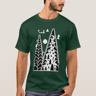 T-shirt Élégance forestière enchantée