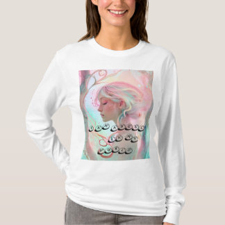 T-shirt Elegant Angel Graphic Tee - Heavenant Design T-Shi
