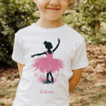 Elégant ballet en silhouette Ballerina