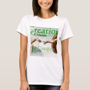 T-shirt Elégant blanc Modèle moderne Michelangelo