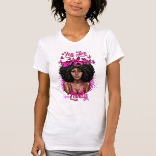 T-shirt Élégant Diva Noir Embrasser l'autonomisation et la