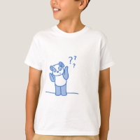 T-shirt élégant d'ours panda de panda mignon du