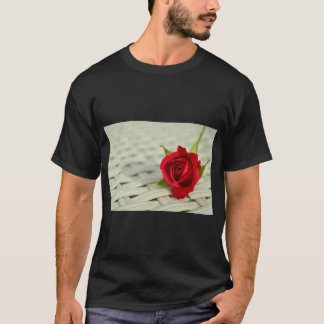 T-shirt Élégant Graphique Floral Rose