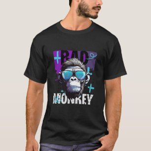 T-shirt Élégant Mauvais Singe Unisex