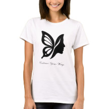 Elégant Papillon & Face Silhouette Embrassez votre
