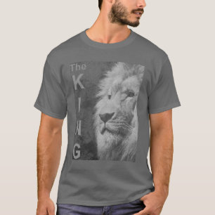 T-shirt Élégant Pop Art moderne Lion Head Modèles Mens