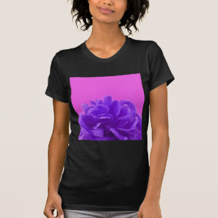 T-shirt Elegant Purple Raspberry Floral