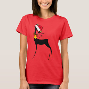 T-shirt Élégant renne de Noël classe
