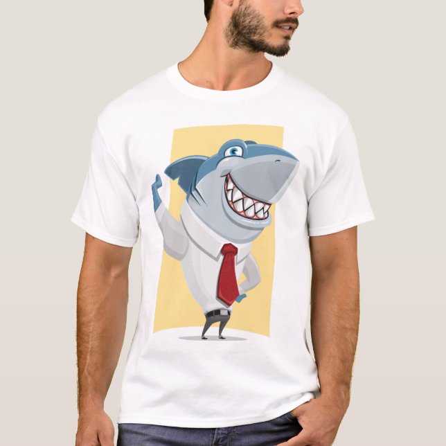 T-Shirt Elegant Requin (Devant)