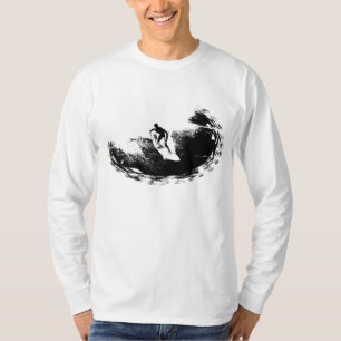T-shirt Elégant Surfer moderne tendance Modèle Pop Art