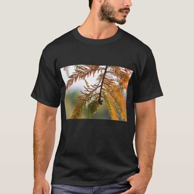 T-shirt Élégante branche en bois (Devant)