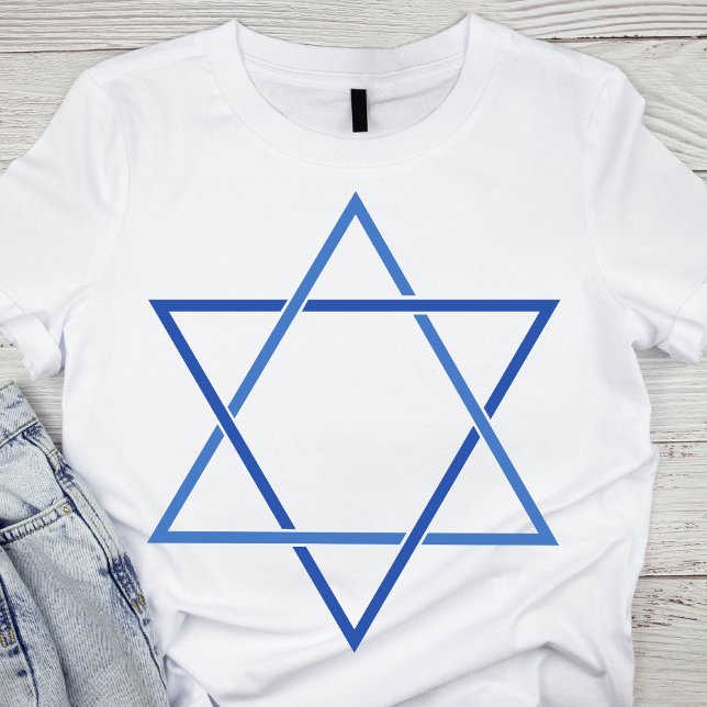 T-shirt Élégante étoile bleue de David (Créateur téléchargé)