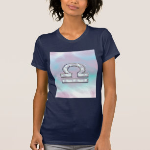 T-shirt Élégante Libra Zodiac signe Mère de Pearl Style