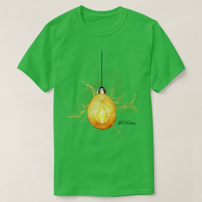 T-shirt elEGGtric (Design devant)