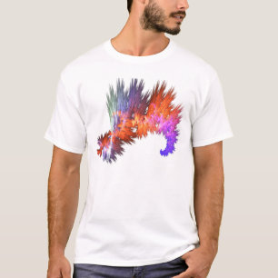T-shirt élément abstrait de logo