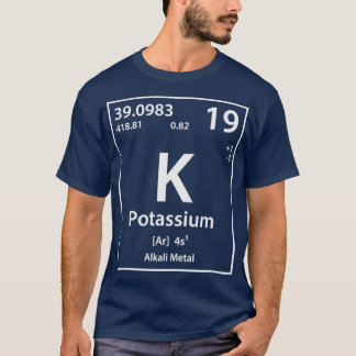 T-shirt Élément de potassium