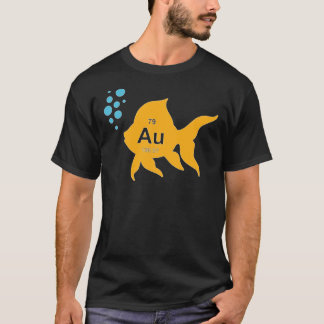 T-shirt Élément de table périodique Poisson d'or
