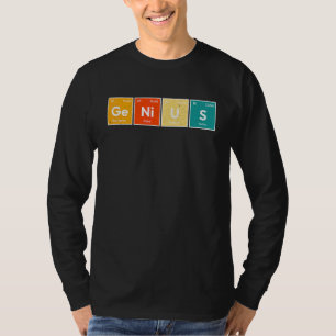 T-shirt Élément de tableau périodique génial Nerd rétro vi