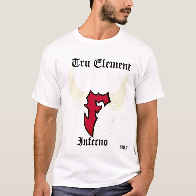 T-shirt Élément de Tru, enfer, IBF (Devant)