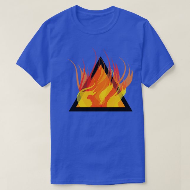 T-shirt Élément d'incendie 1 (Design devant)