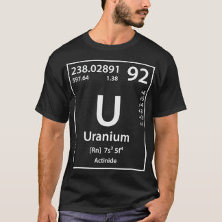 T-shirt Élément d'uranium