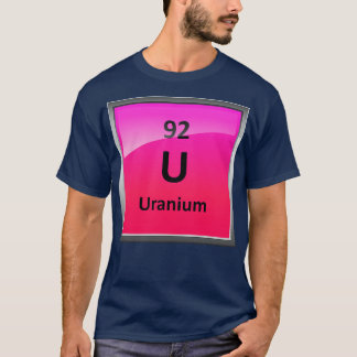 T-shirt Élément d'uraniumTableau périodique