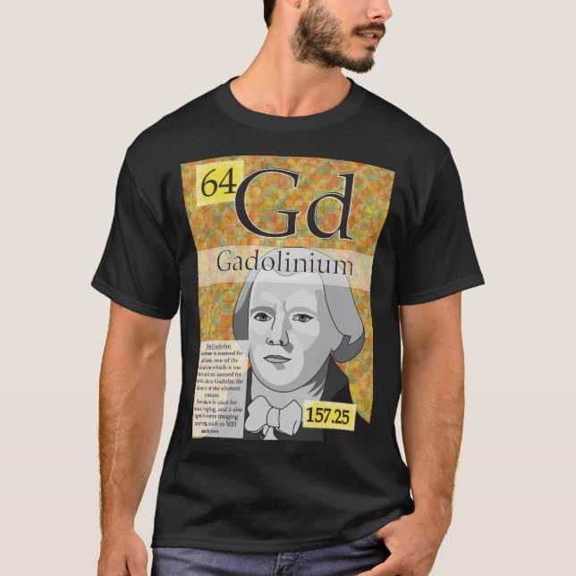 T-shirt Élément Gadolinium (Devant)