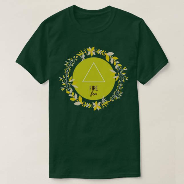 T-shirt Élément incendie 2 (Design devant)